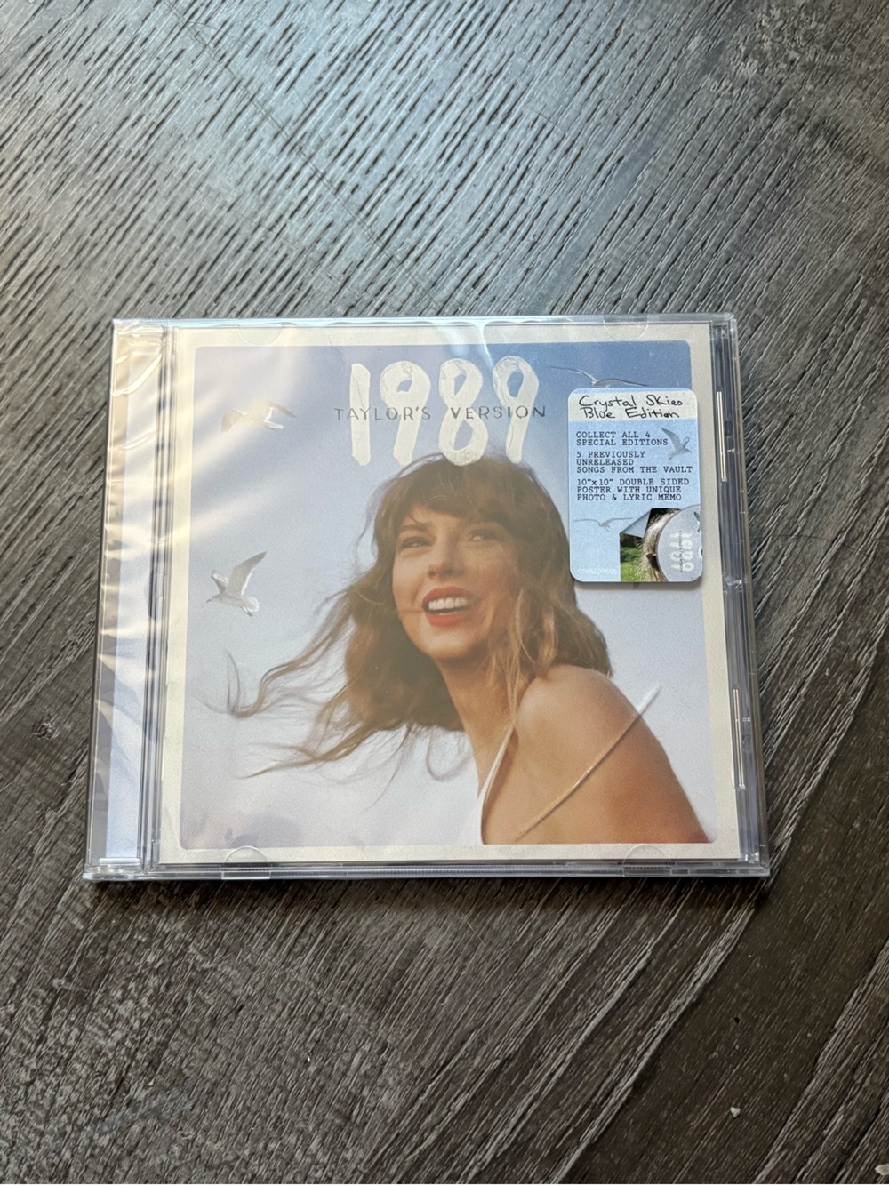 Taylor Swift 1989 Taylor's Version Crystal Skies Blue Edition CD [Sealed]